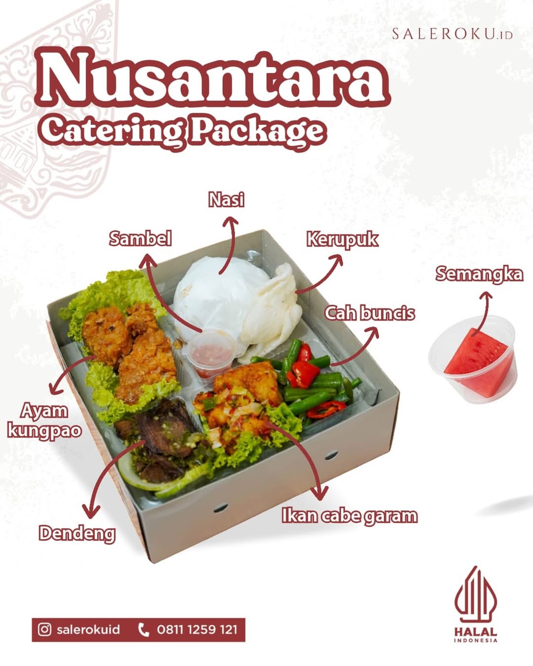 Saleroku catering adalah rekomendasi catering nasi box di Jakarta
