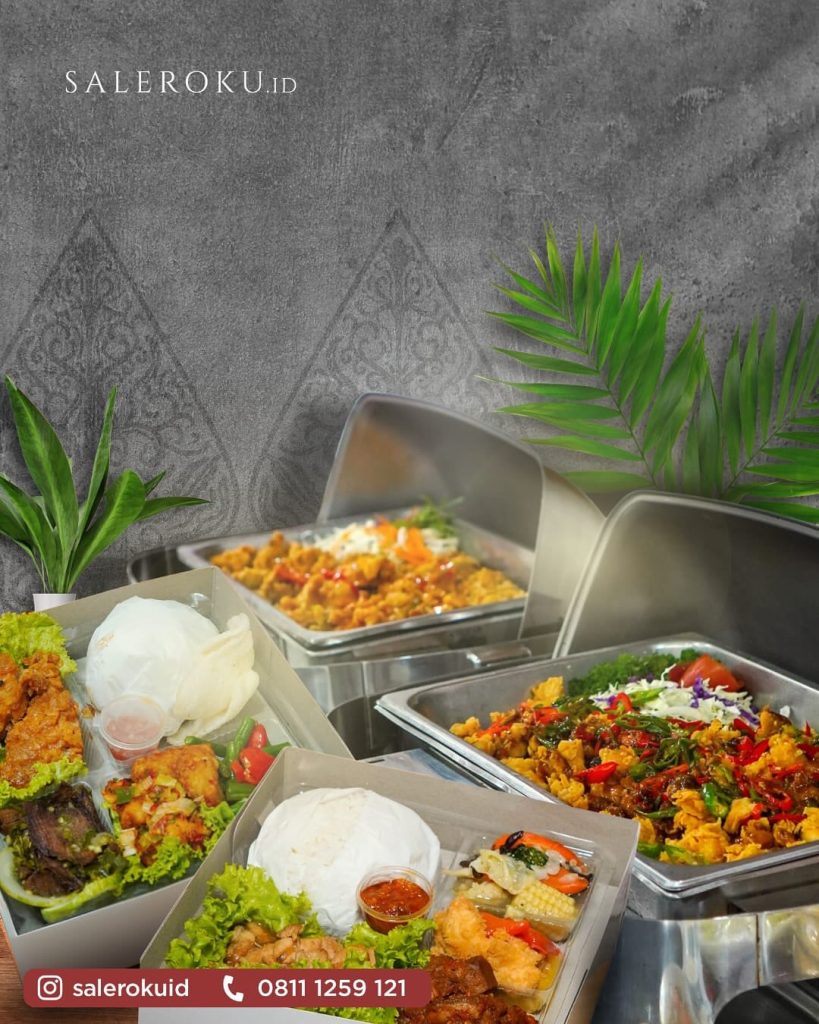 catering prasmanan dengan menu nusantara dari saleroku catering yang cocok untuk berbagai acara